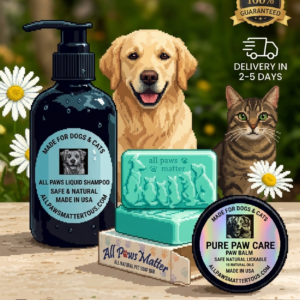 All Paws Care Shampoo + Soap Bar + Paw Balm